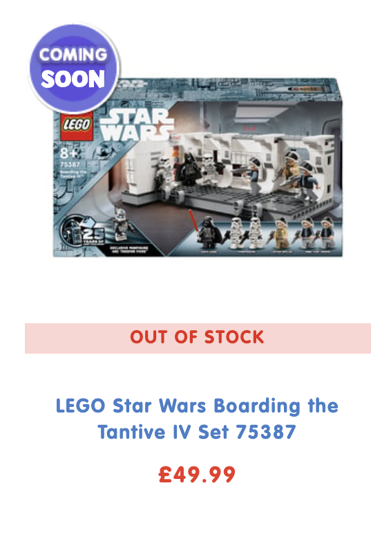 The Entertainers LEGO Star Wars 75387