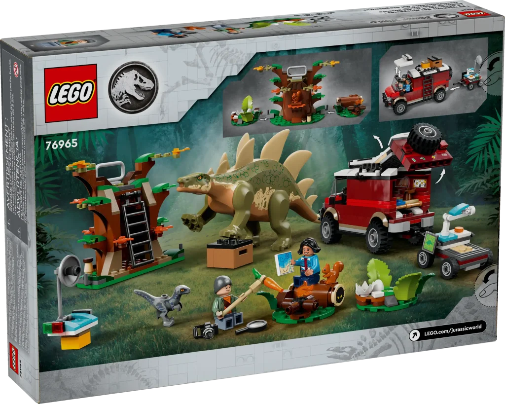 LEGO Jurassic World 76965 Dinosaur Missions Stegosaurus Discovery 2 1024x819