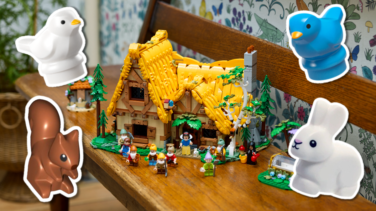 LEGO Disney 43242 Snow White Cottage has an animal figure issue