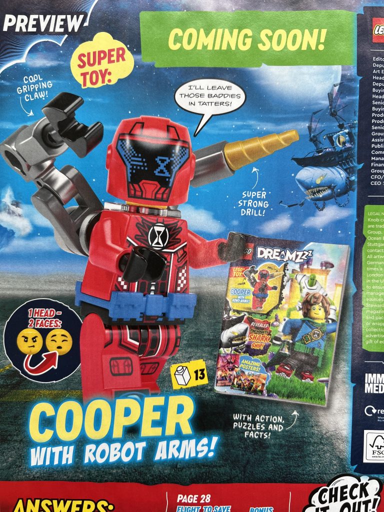 LEGO DREAMZzz magazine Issue 1 next issue page 768x1024