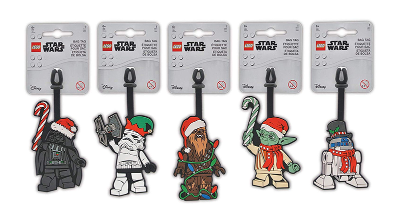 LEGO Star Wars Christmas luggage tags released in the USA