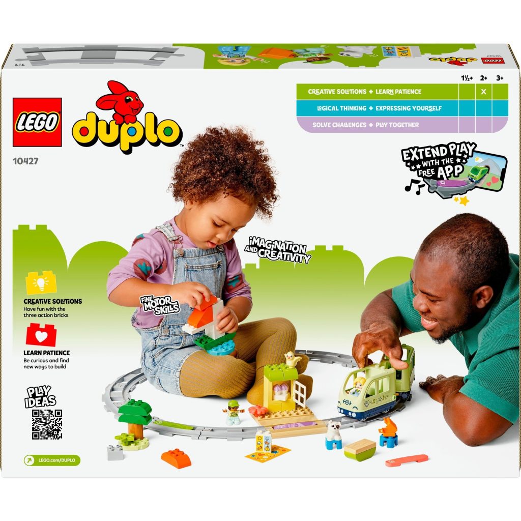 LEGO 10427 DUPLO Town Interaktive Abenteuer Eisenbahn  Konstruktionsspielzeug@@100043530 2 1024x1024