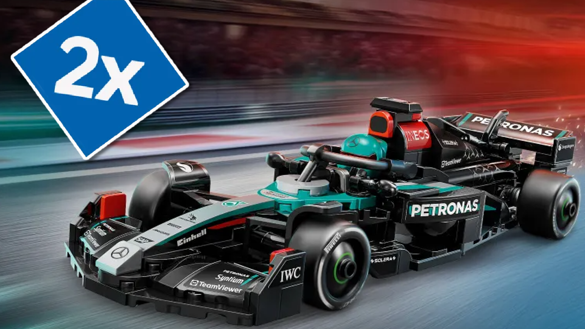 Last chance for double points on LEGO Formula 1 sets in the US