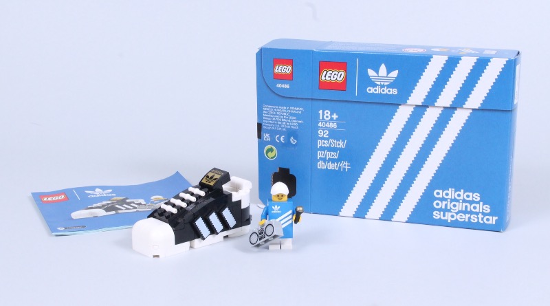 The new LEGO Adidas gift-with-purchase has a bizarre qualifying spend