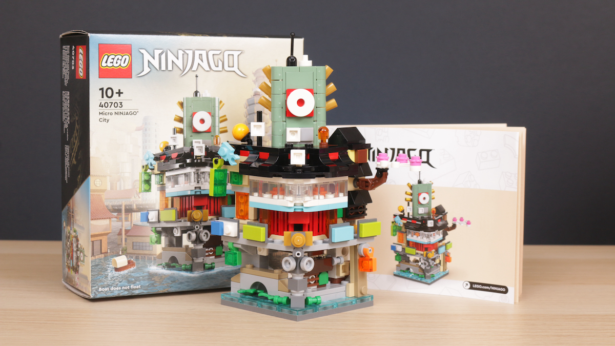 LEGO Insiders 40703 Micro NINJAGO City review