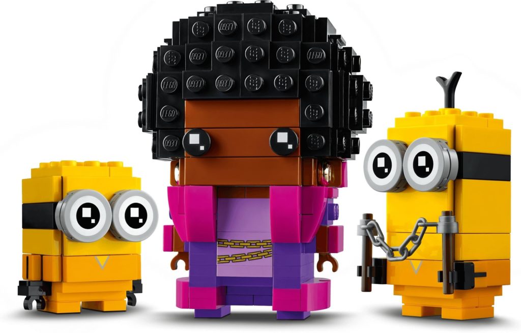 LEGO BrickHeadz Minions 40421 Belle Bottom Bob and Kevin 4
