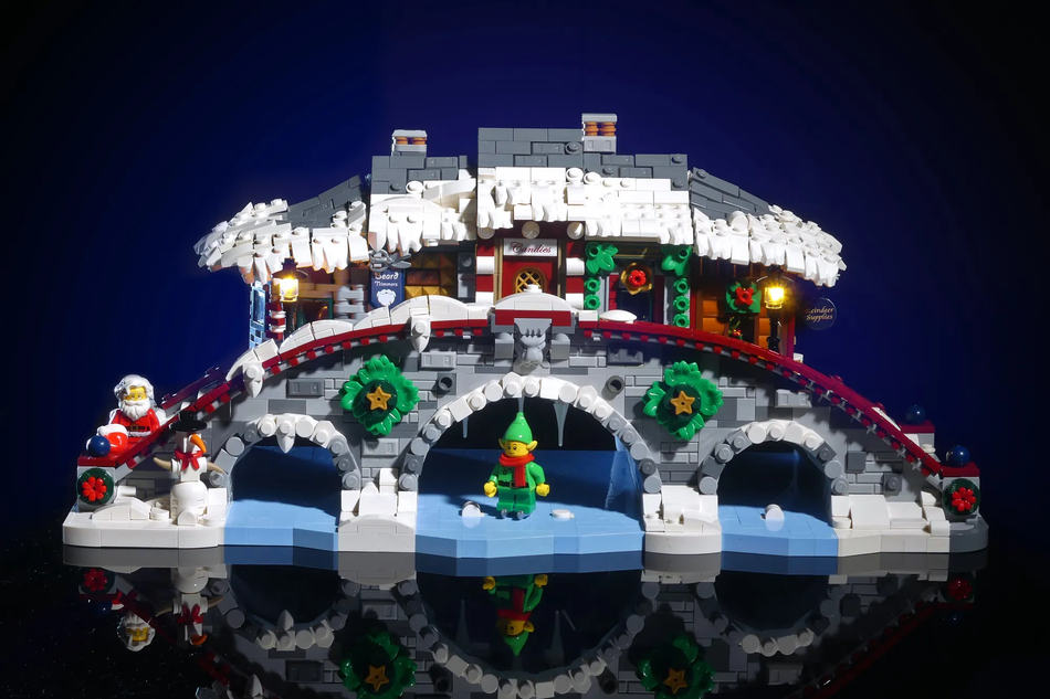 Magical Village Over The Bridge 1