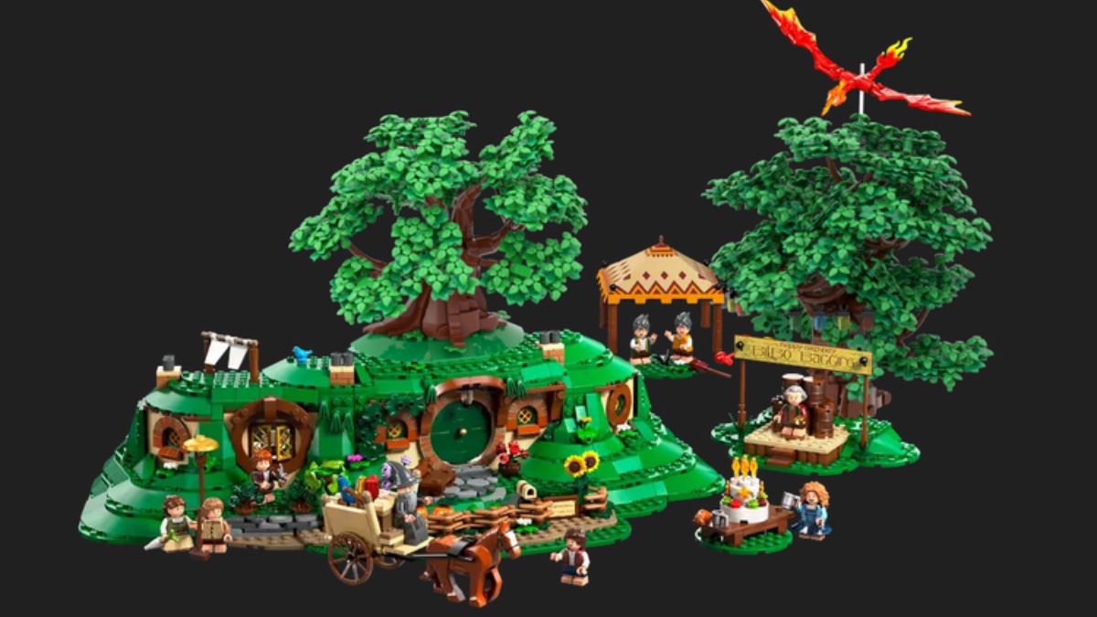 How to build better trees for LEGO 10354 The Lord of the Rings: The Shire