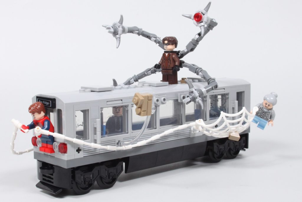lego marvel 76321 Spider Man vs. Doc Ock Subway Train Scene review 20 1024x683