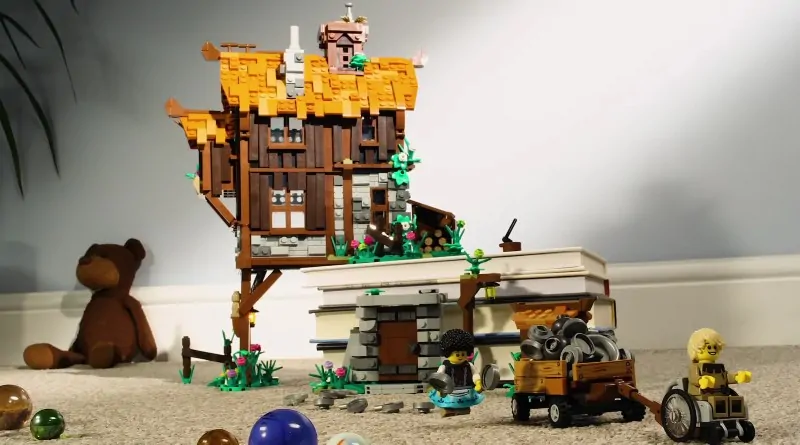 Watch the fairy tale of Hansel and Gretel get rebuilt with LEGO