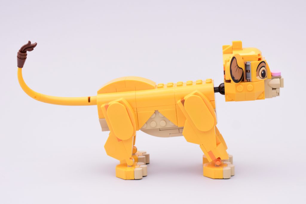 LEGO Disney 43243 Simba the Lion King Cub review 7 1024x683