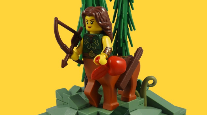 LEGO Collectible Minifigures Series 21 vignettes – Centaur Warrior