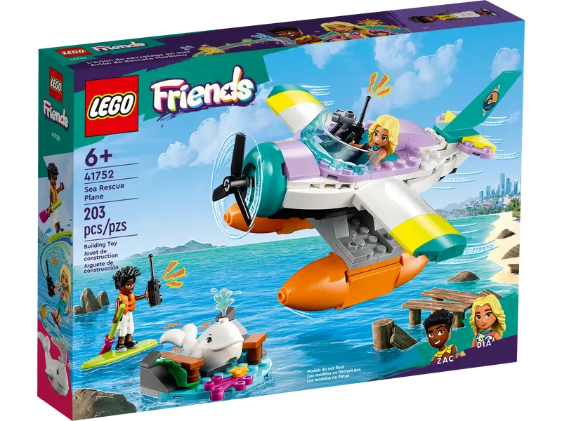 LEGO Friends 41752 Sea Rescue Plane Box