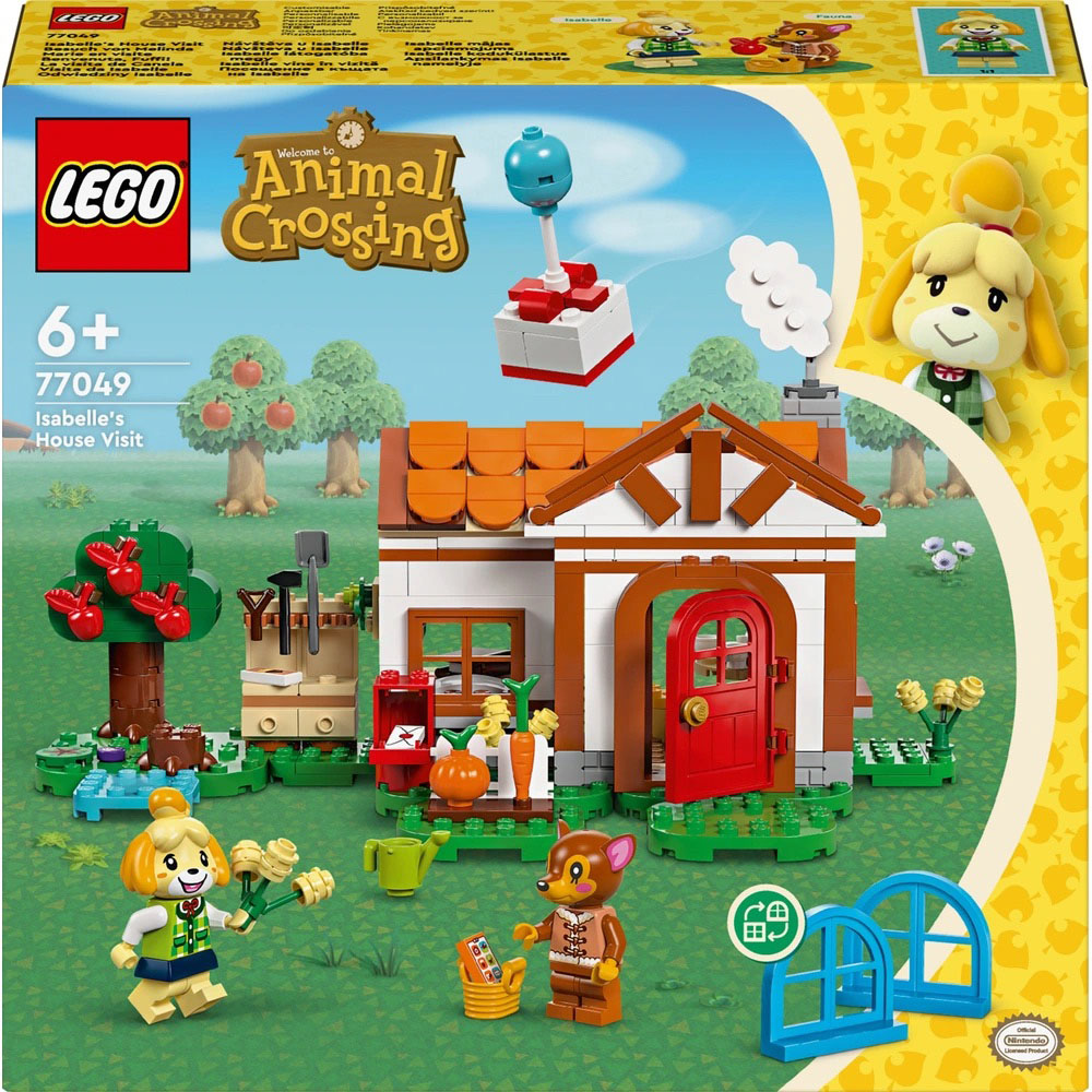 LEGO Animal Crossing 77049 Isabelles House Visit Box
