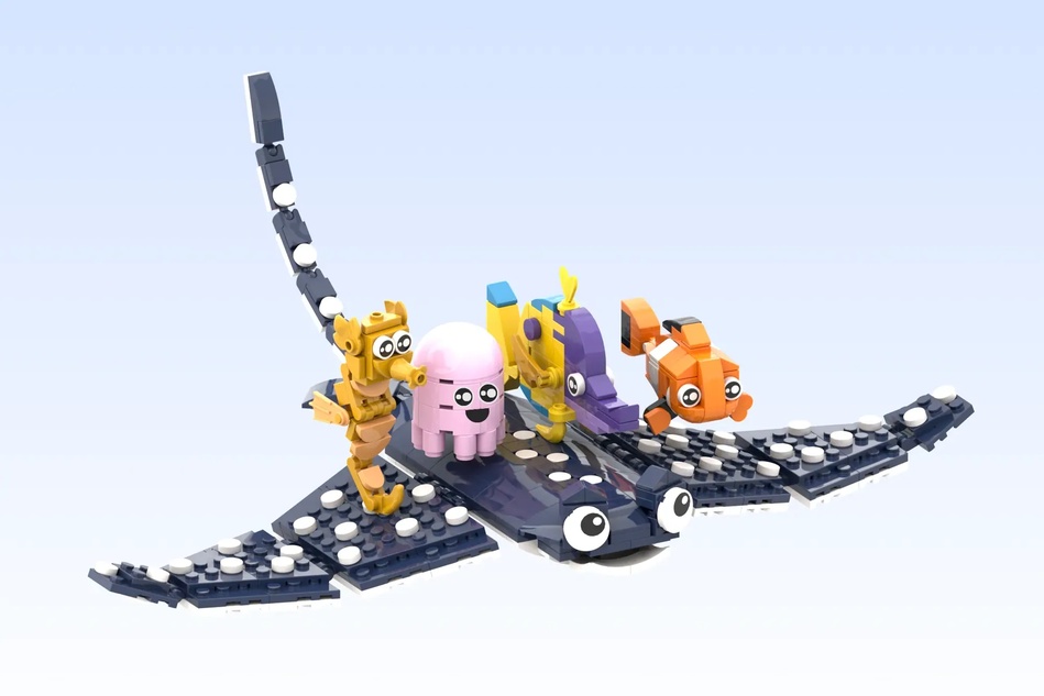 LEGO Ideas Finding Nemo – First Day of school 1