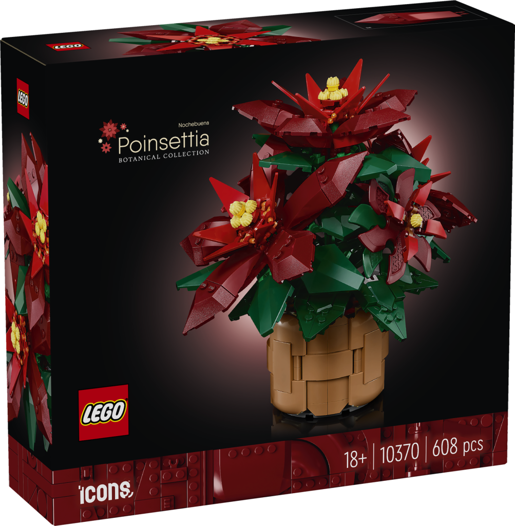 LEGO Icons Botanical Collection 10370 Poinsettia 1 1003x1024