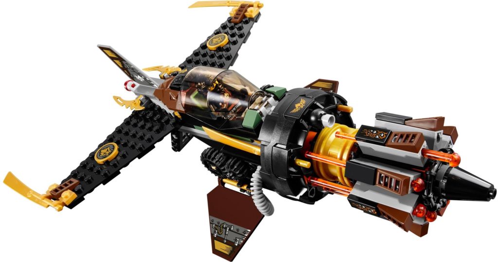LEGO Boulder Blaster 70747 action shot