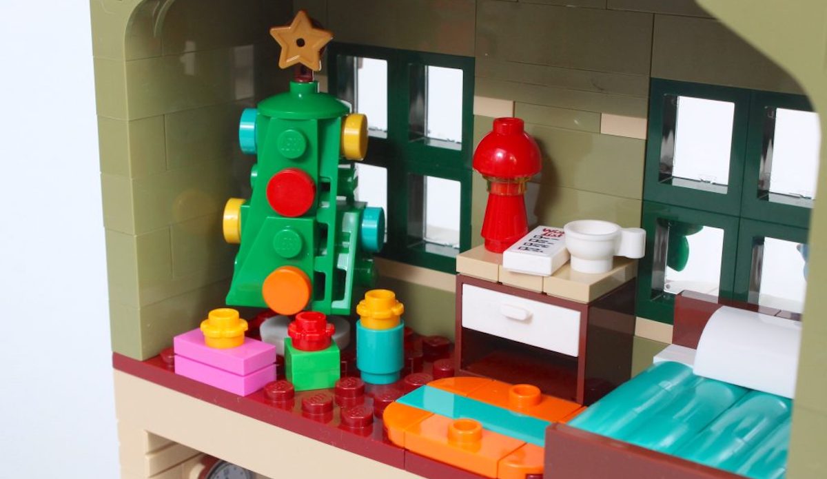 LEGO couple build epic Christmas display in their home
