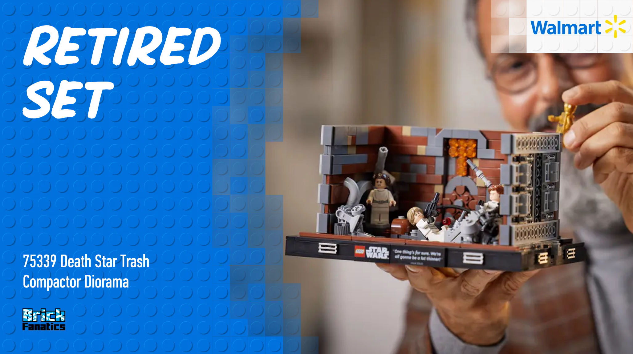 Sold out and retired LEGO Star Wars set still available at Walmart