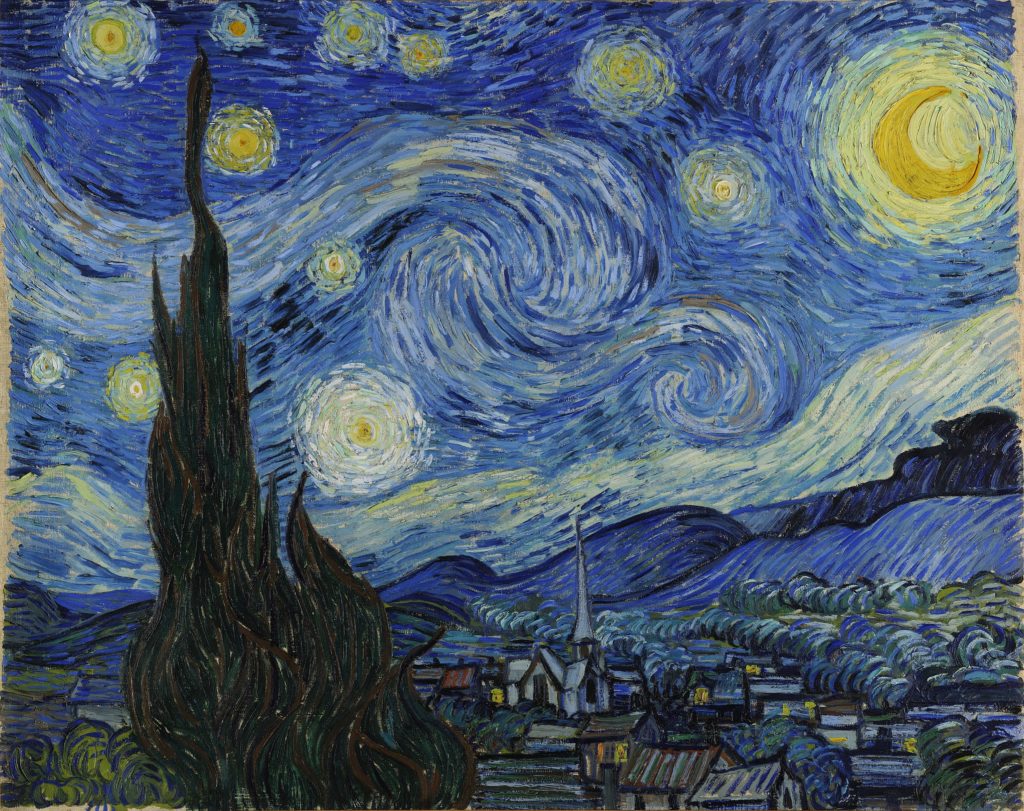 Vincent van Gogh The Starry Night 1024x811