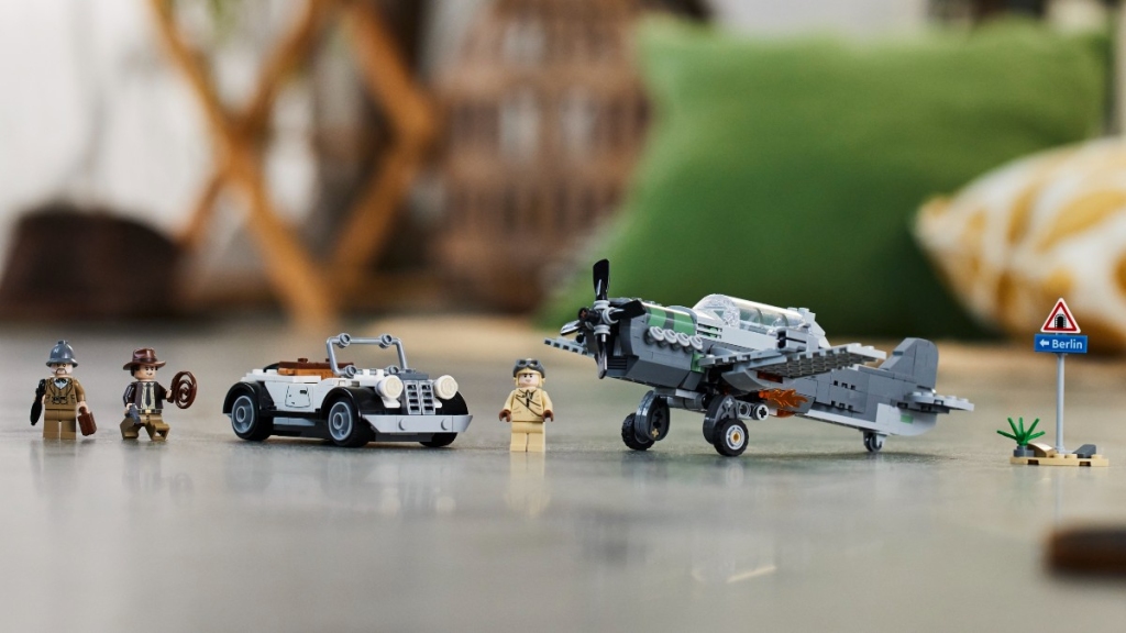 LEGO Indiana Jones 77012 Fighter Plane Chase lifestyle featured 2 1024x576
