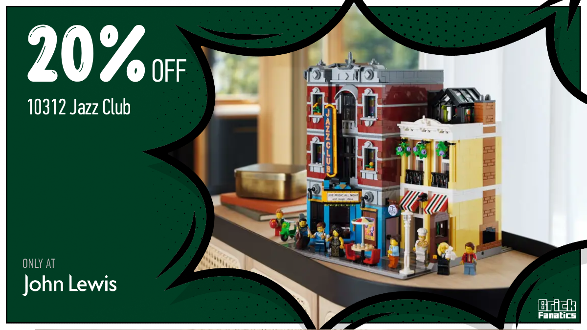 LEGO Icons 10312 Jazz Club sees 20% price drop in latest sale at John Lewis