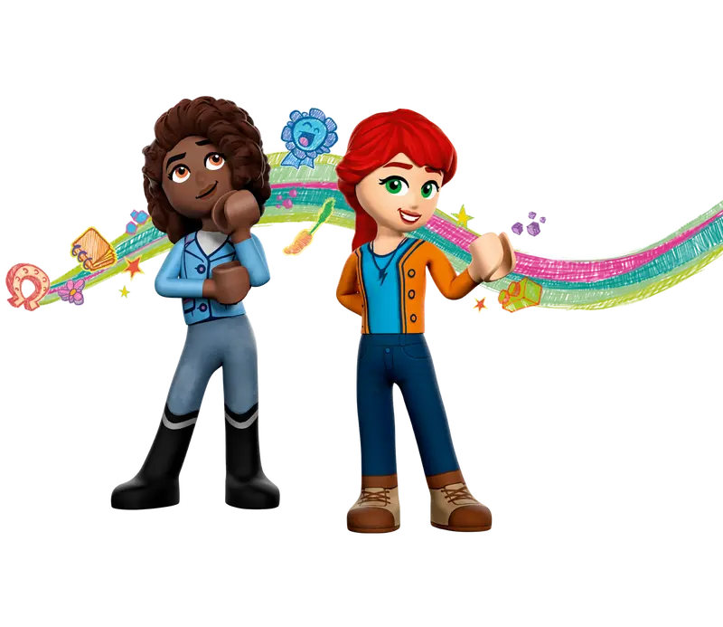 LEGO Friends 41746 Horse Training Minidolls