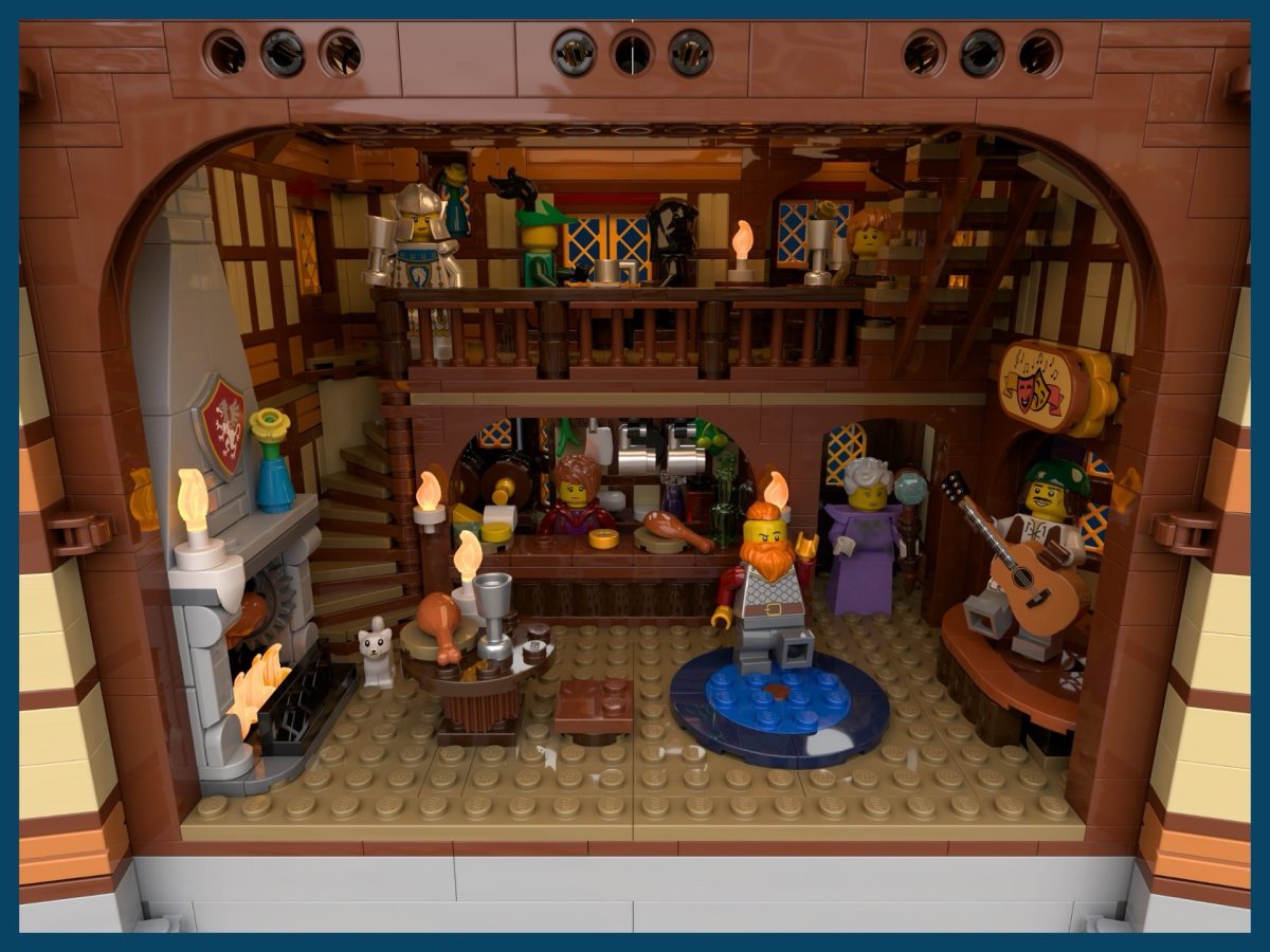 LEGO BrickLink Series 9 Sleepy Dragon Inn 4 1200x900