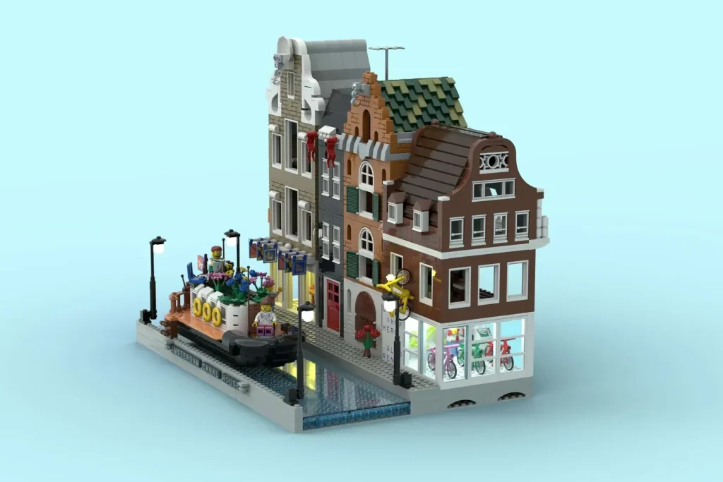 LEGO Ideas amsterdam canal 3 1024x683