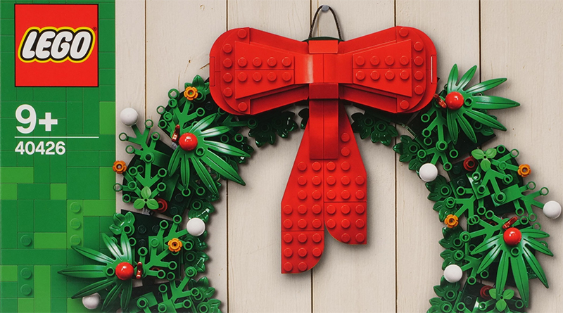 LEGO Christmas 40426 Wreath revealed