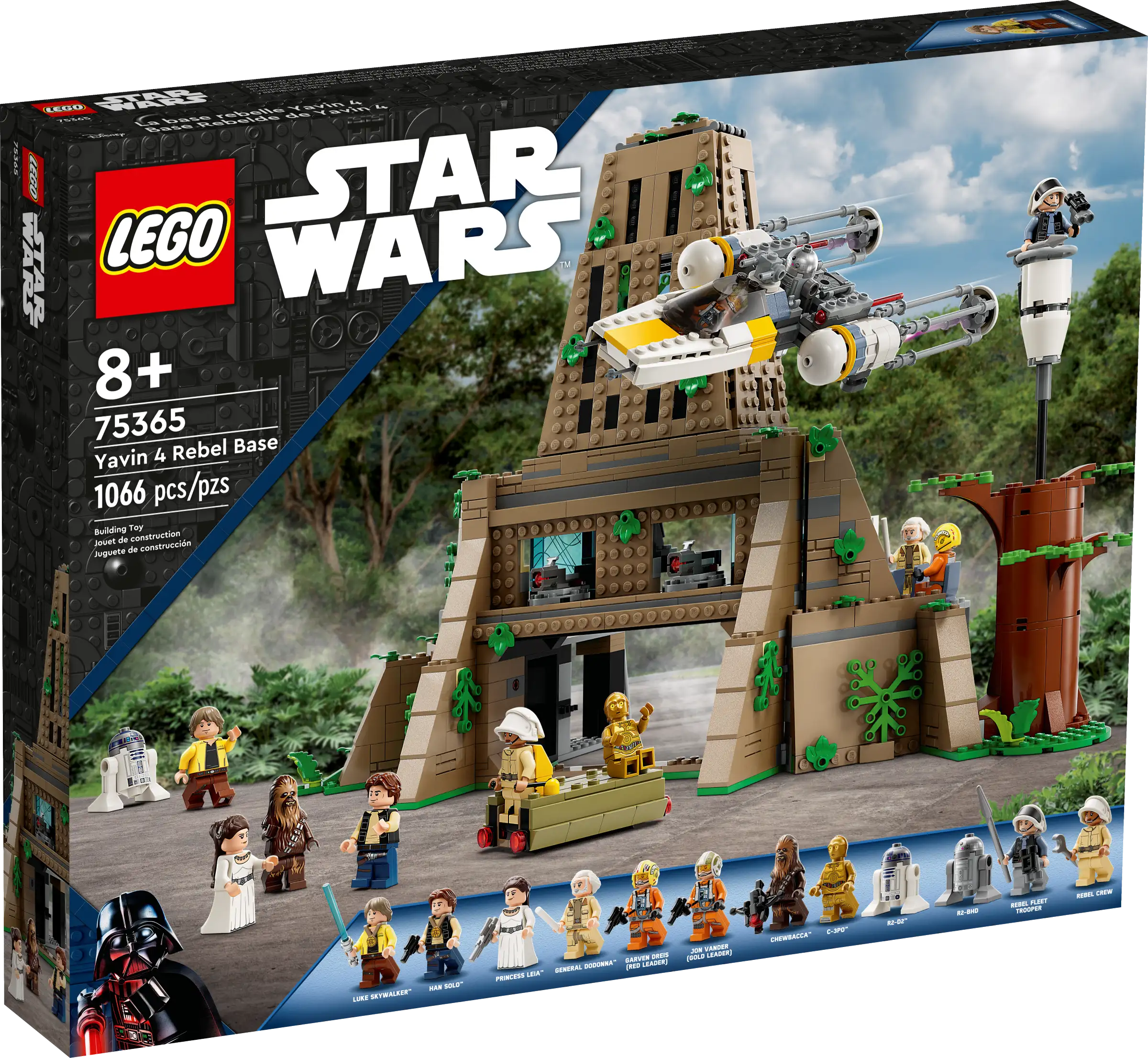 LEGO Star Wars 75365 Yavin IV Rebel Base 01