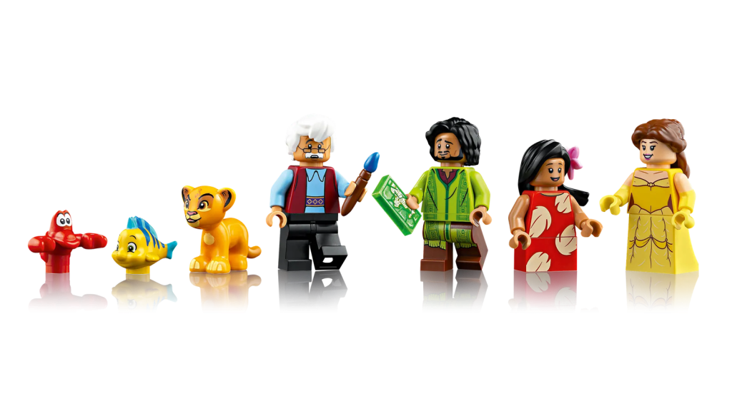 LEGO Ideas 21352 Magic of Disney minifigures 1024x576