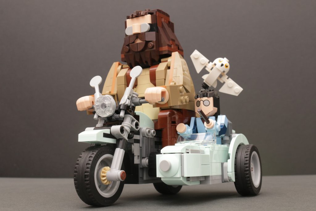 LEGO Harry Potter 76443 Hagrid Harrys Motorcycle Ride review 26 1024x683