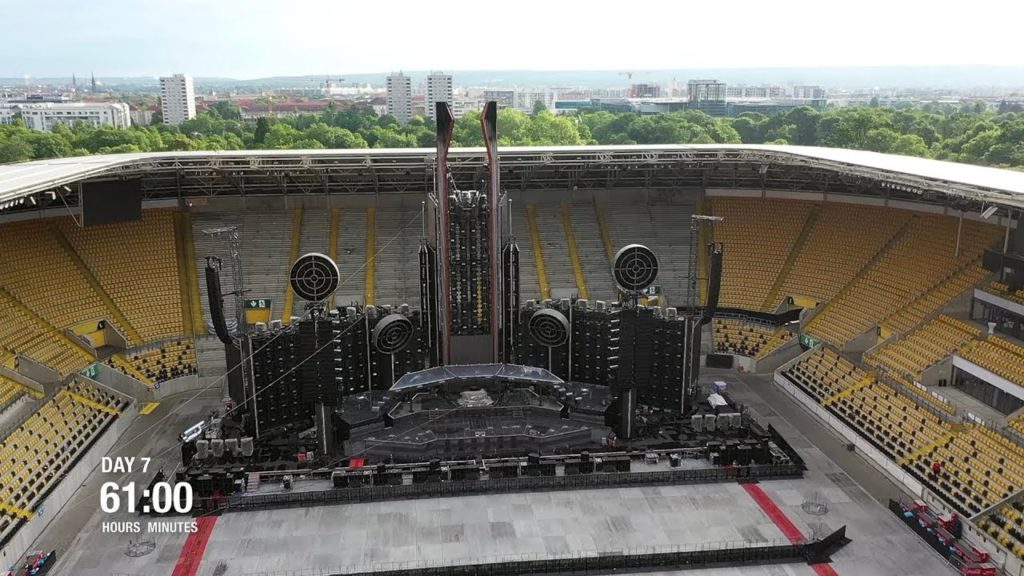 Rammstein Stadium Tour 2020 stage