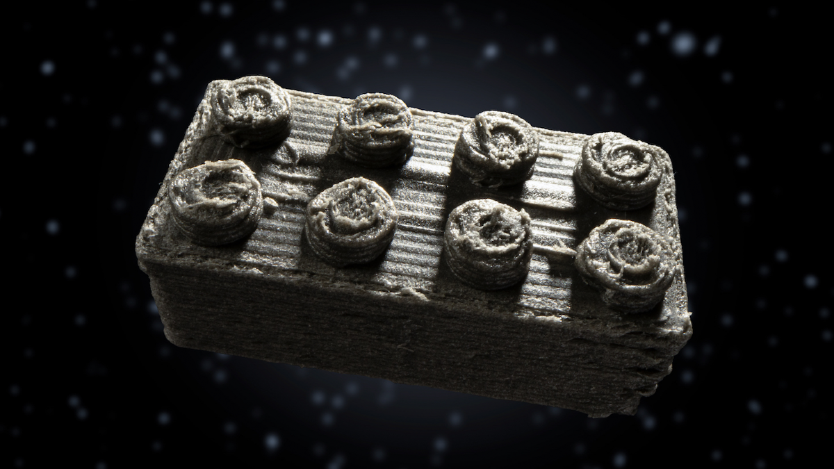 LEGO bricks made from 4.5 billion-year-old space dust to go on display in stores