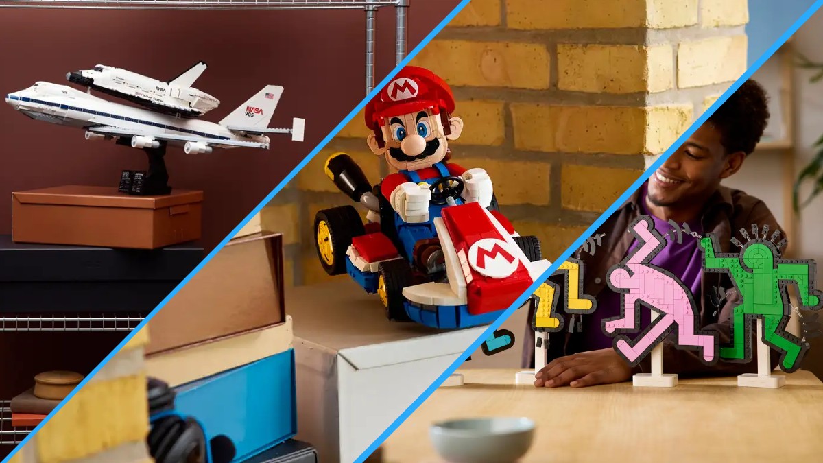 LEGO launches mid-month releases across Super Mario, Art and Icons