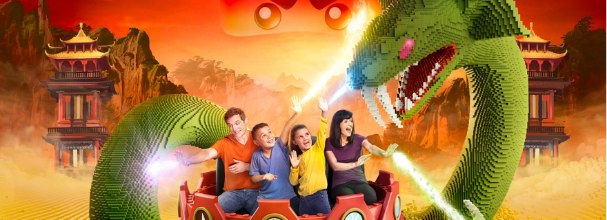 NINJAGO The Ride at LEGOLAND in 2017