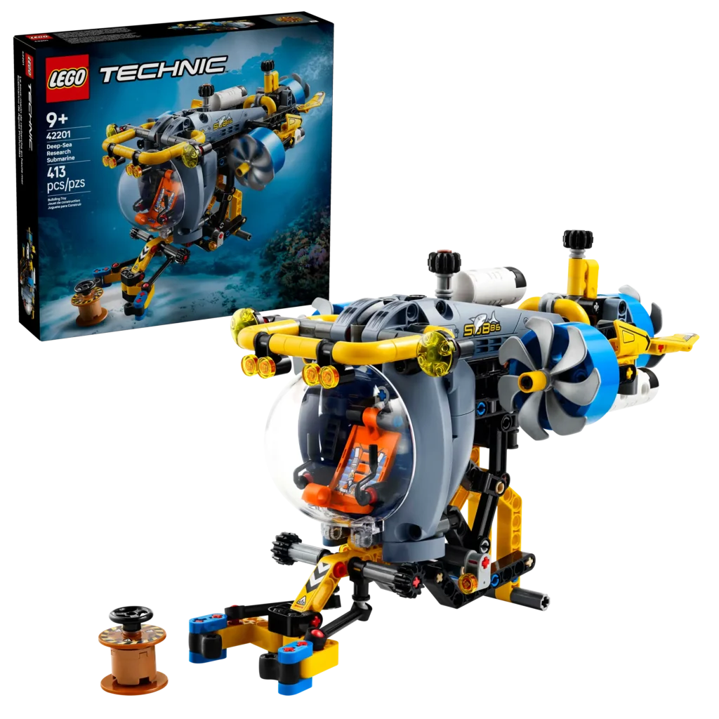 LEGO Technic 42201 Deep Sea Research Submarine 1 1024x1024