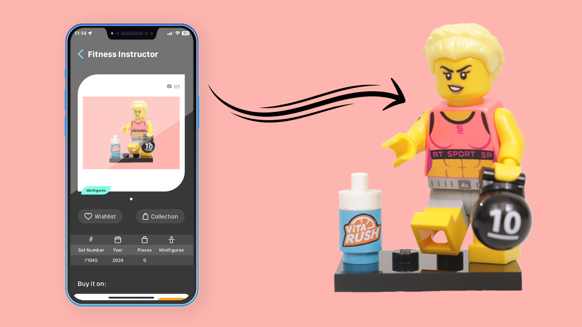 Download Brick Search for iOS or Android and start scanning LEGO Series 25 minifigures