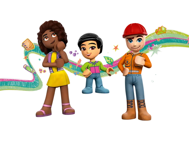 LEGO Friends 41749 Newsroom Van Minidolls