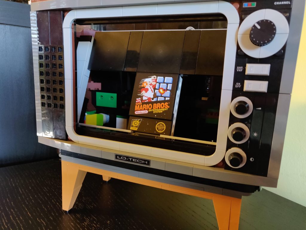 LEGO 71374 Nintendo Entertainmeny System switch stand 2