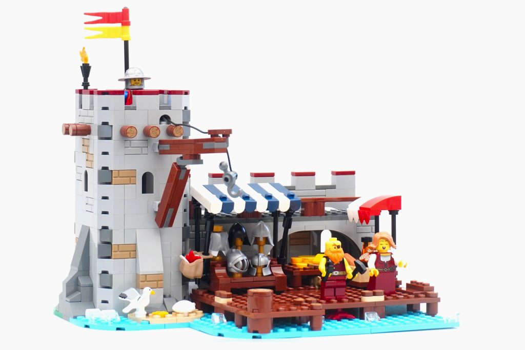LEGO BrickLink Designer Program Medieval Seaside Market review 06 1024x683