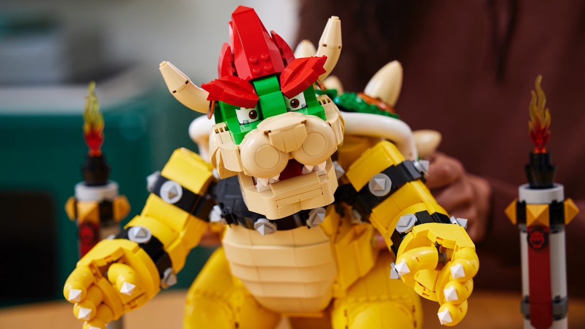 The Mighty Bowser and Optimus Prime want to start a LEGO jam band